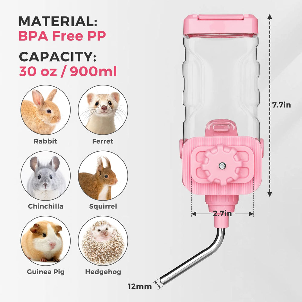 Double splint locking system stabilizes the bottle in the crate