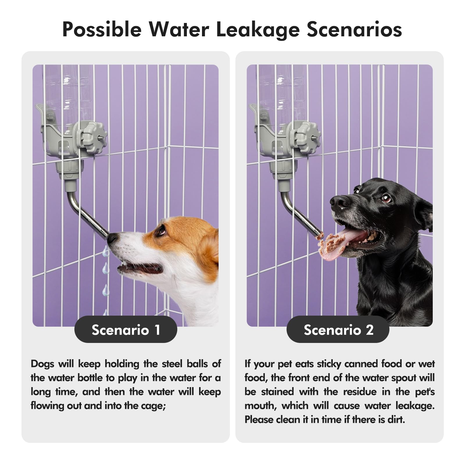 Vannon materials include food-grade PP and stainless steel for safe hydration.