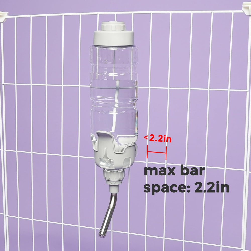 Vannon no-drip dispensing system for tidy cages
