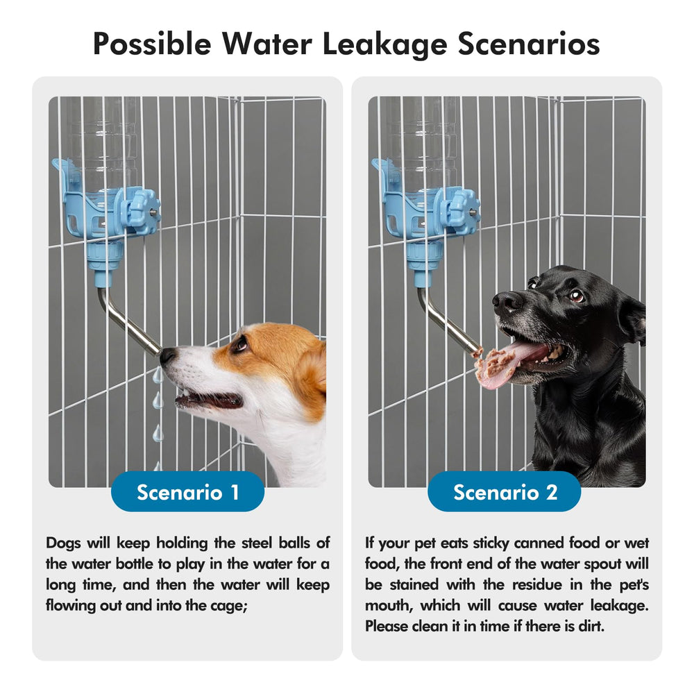 Vannon One-piece nozzle design reduces breakage and leaks for pets.