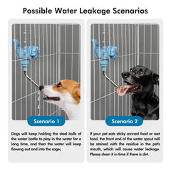 Vannon One-piece nozzle design reduces breakage and leaks for pets.