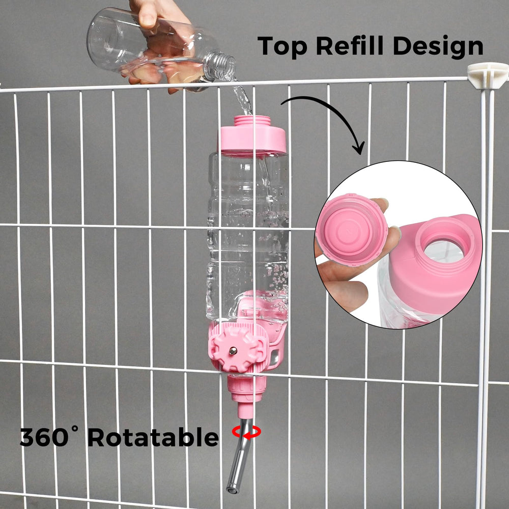 Vannon Pet team provides helpful support for crate water solutions.