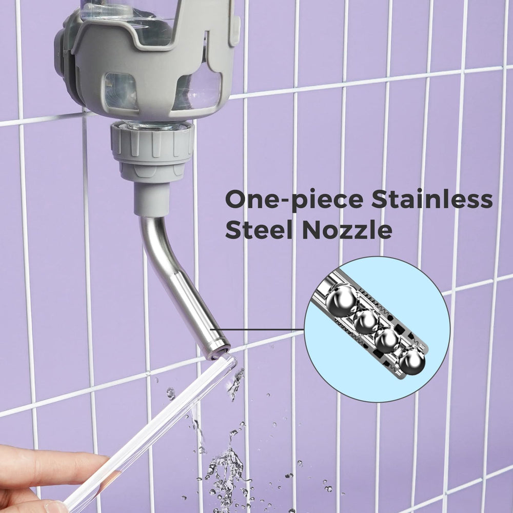 Vannon silicone seal helps prevent leaks during crate use.