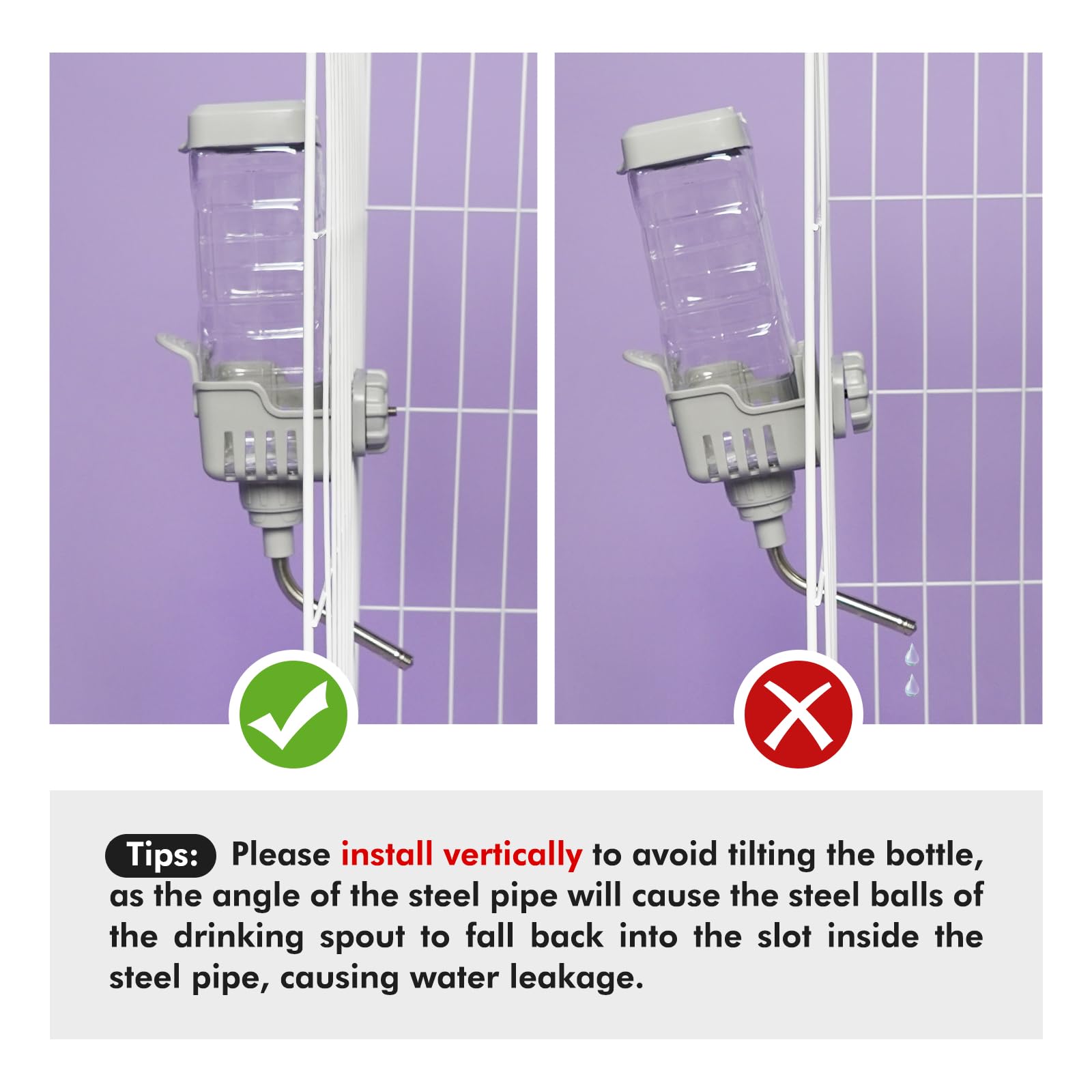 Vannon nozzle 10mm: precise, steady flow for rabbits and small mammals.