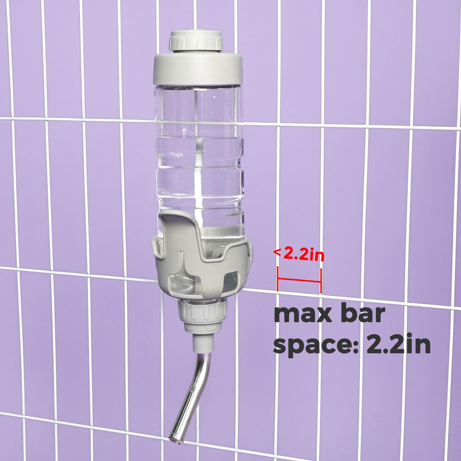 Vannon 600 ml capacity supports longer intervals between fills.