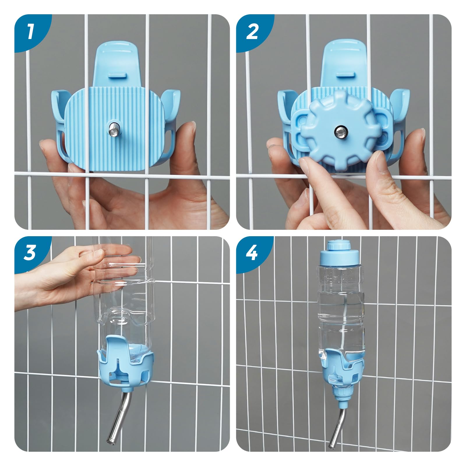 Vannon Top-fill design in use shows quick refilling and setup.