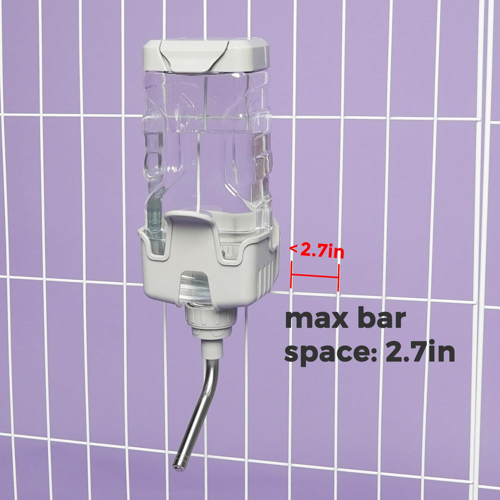 Vannon top-fill design: easy refilling without removing from the crate.