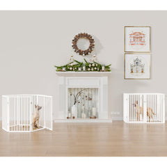 Vantas accordion design folds compactly for storage.