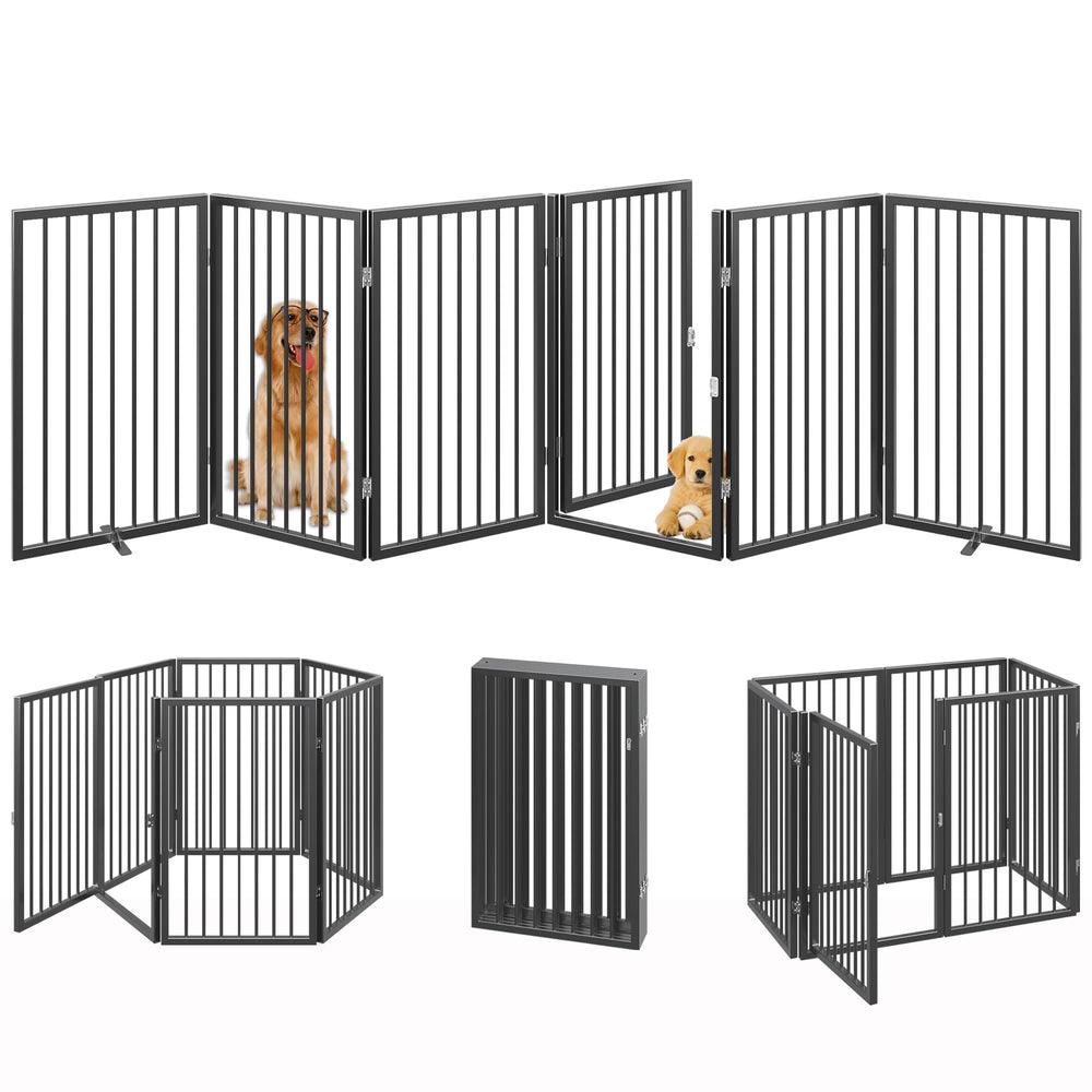 Vantas freestanding pet gate for versatile indoor or outdoor use
