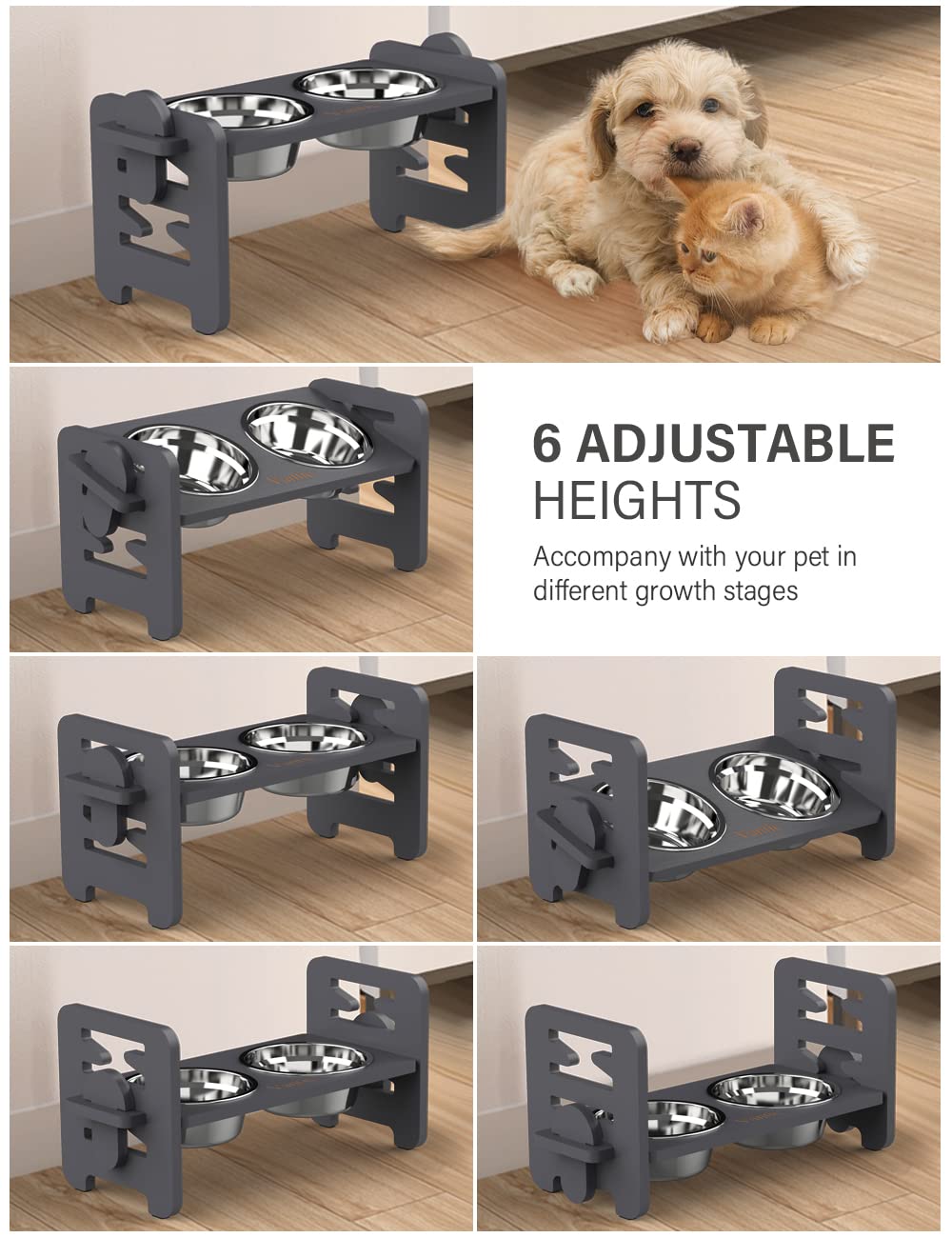 Vantic foldable-removable design enables easy storage and transport.
