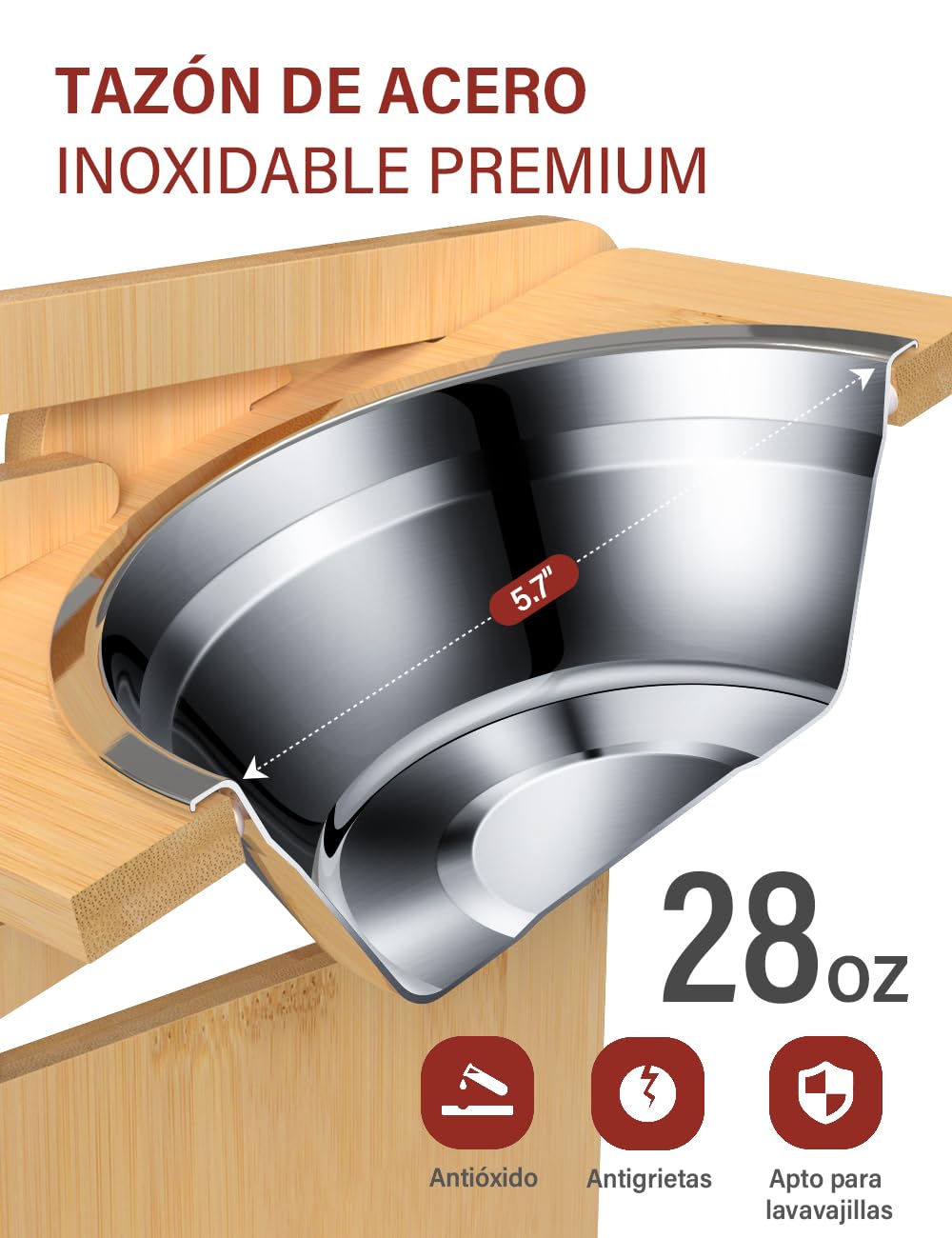 Vantic no-tools assembly with silicone pads for stable setup.