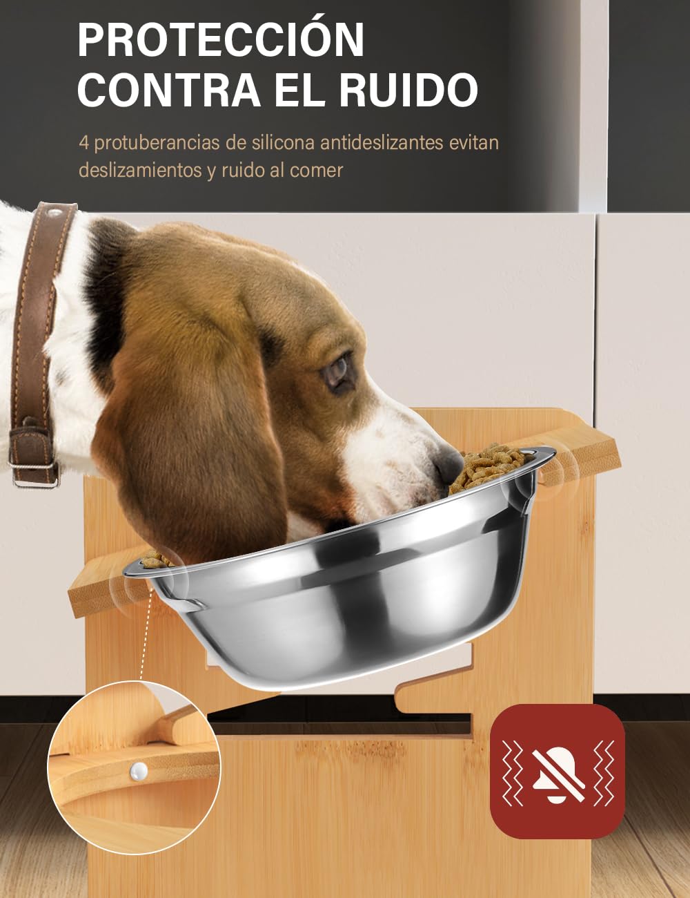 Vantic stainless steel dishes resist rust and are dishwasher-safe.