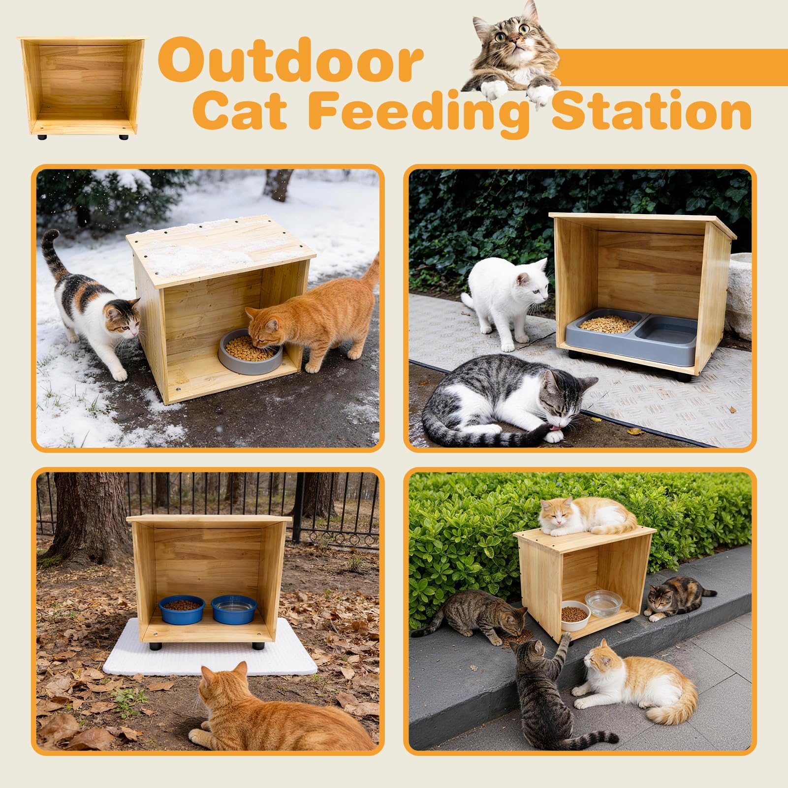 varrisin versatile stray-pet station for indoors or outdoors