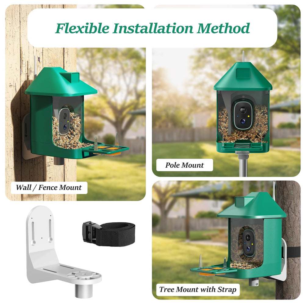 Vatjubi weatherproof IP65 design protects cameras in all seasons.