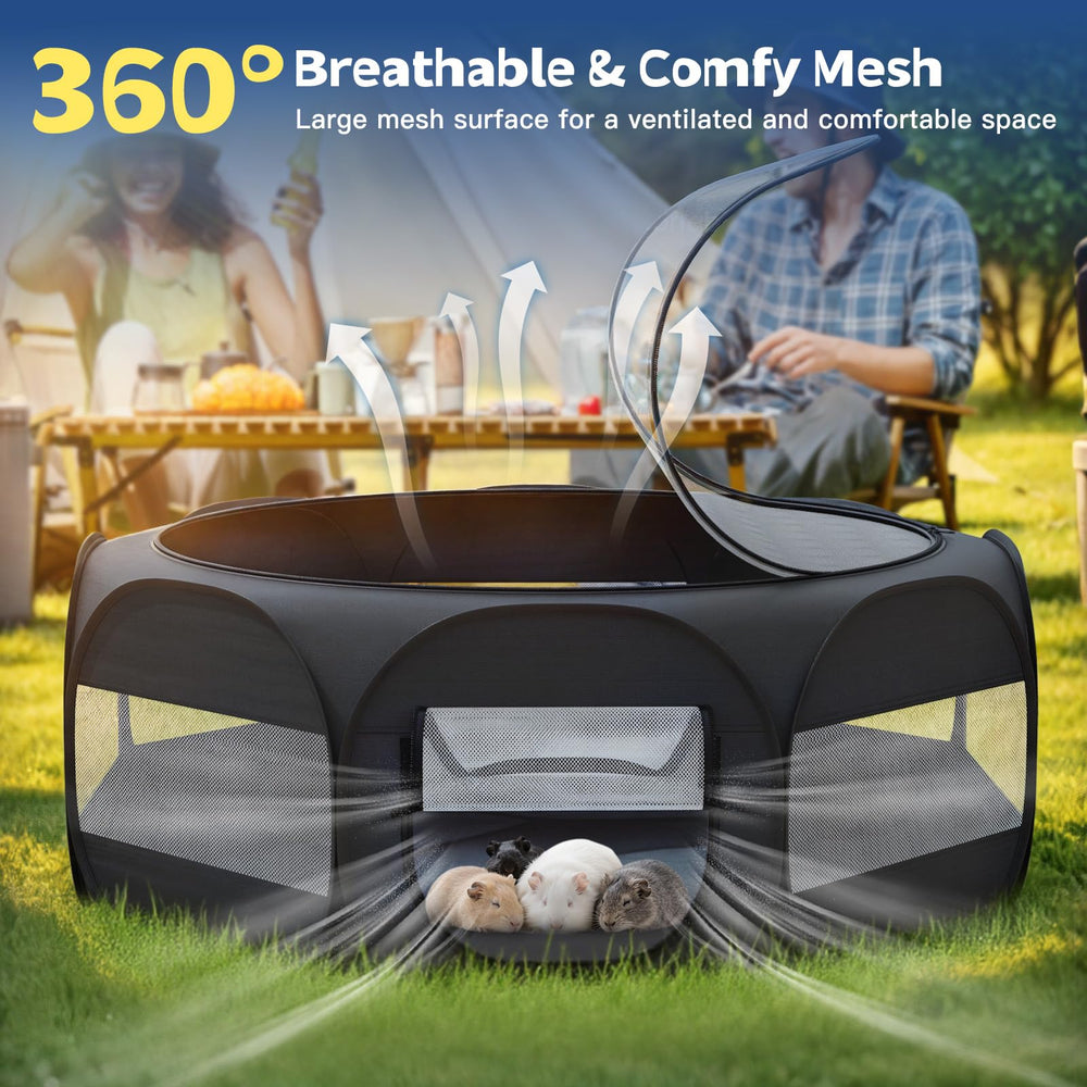 VavoPaw breathable mesh walls promote airflow and comfort