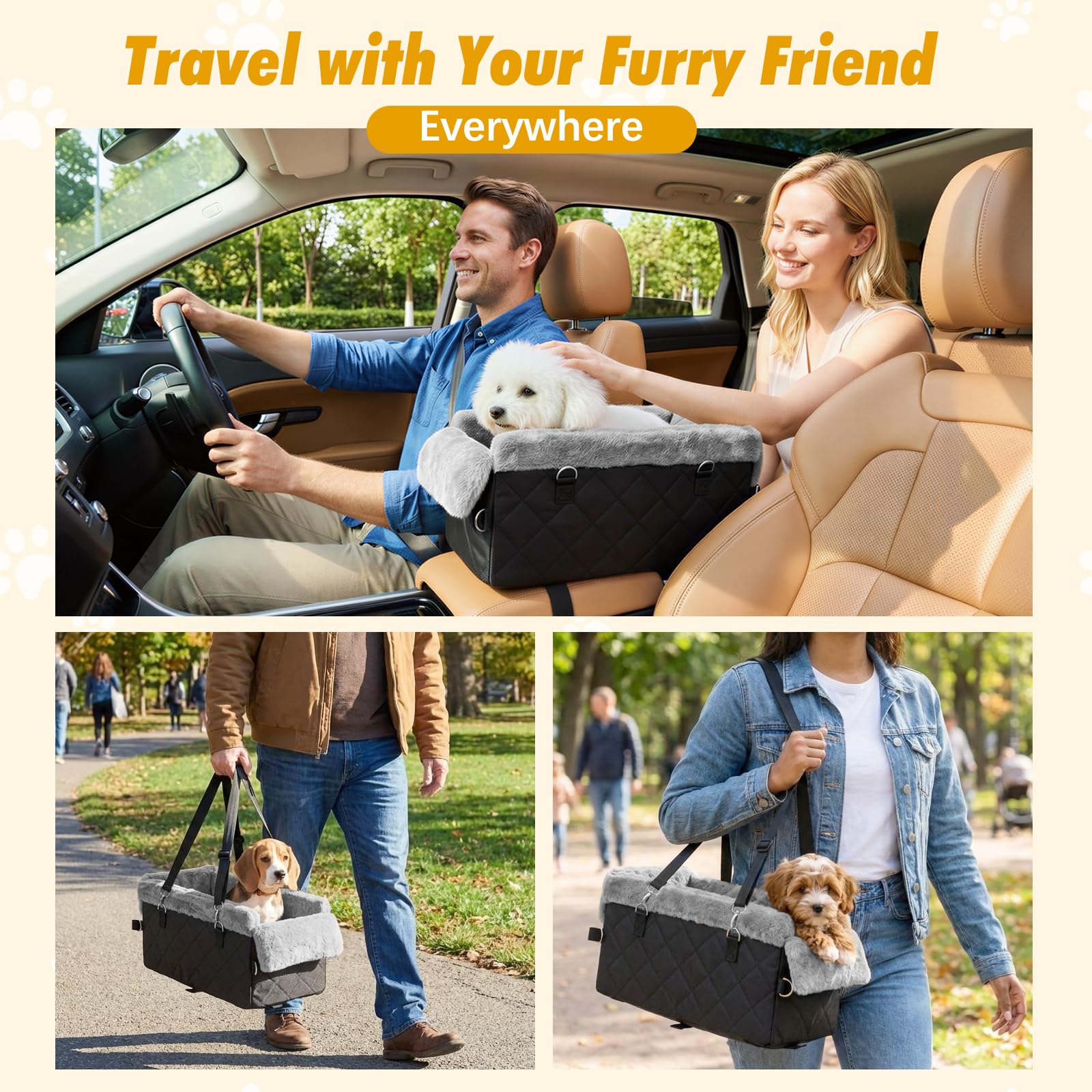 VavoPaw compact in-car use image illustrating practical daily transport