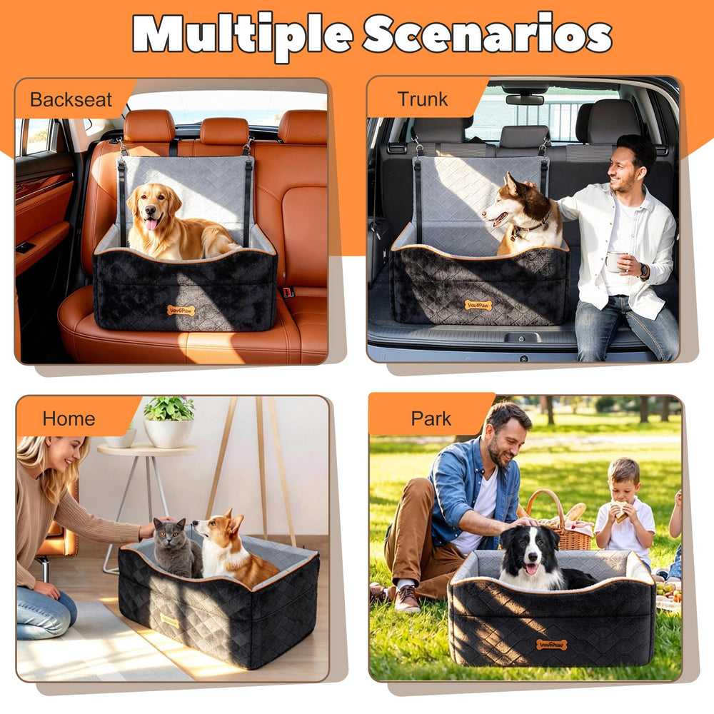 VavoPaw car seat installs in minutes for easy travel setup.