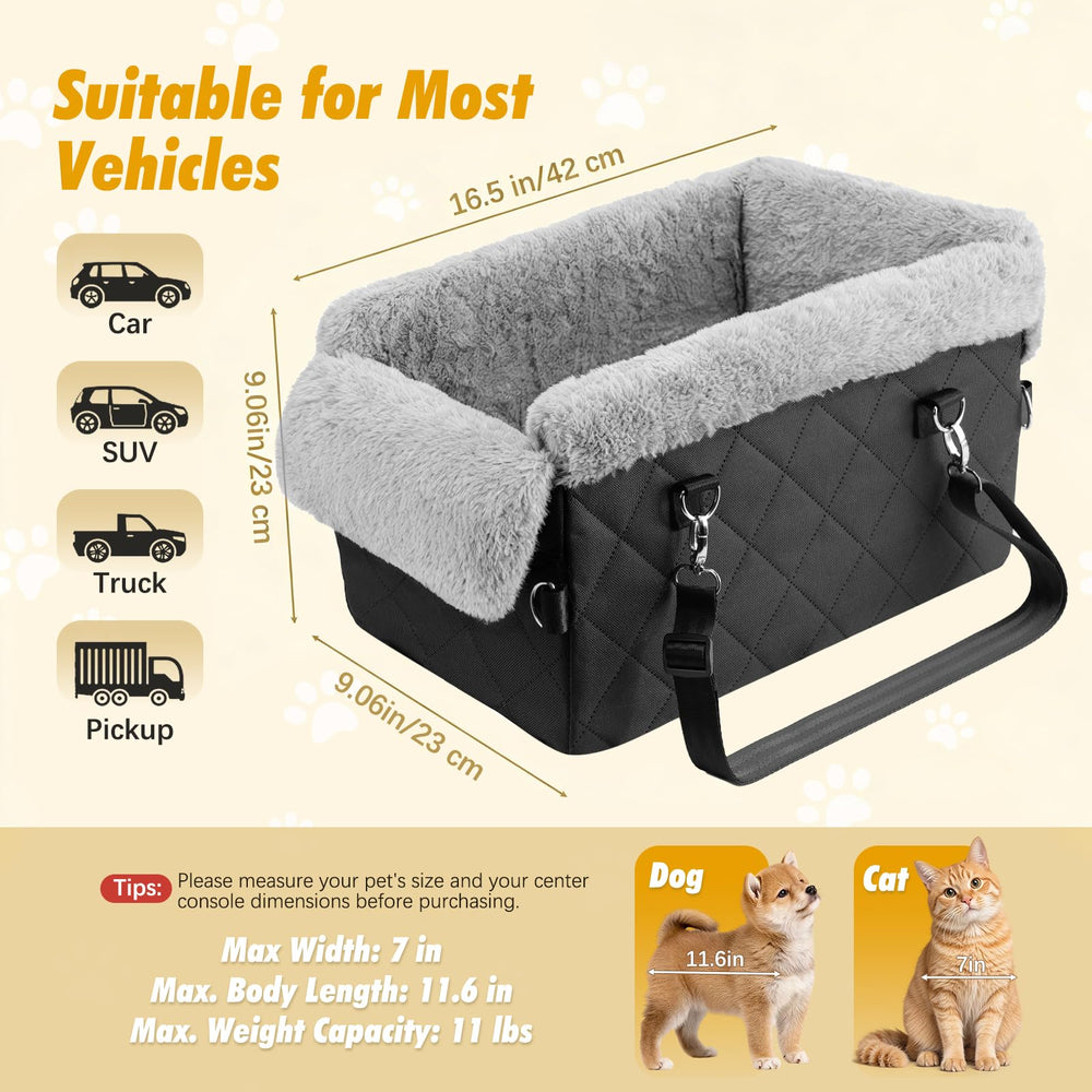 VavoPaw front edge design improves pet visibility during travel