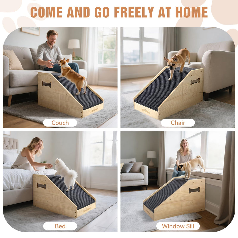 VavoPaw multi-spot ramp solution for couch, bed, patio.