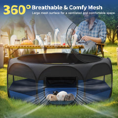VavoPaw breathable mesh promotes airflow and cool, comfy play sessions for small animals.