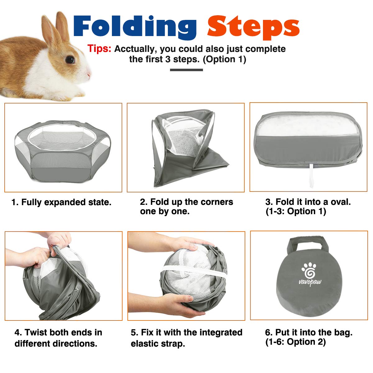 VavoPaw portable outdoor yard enables safe exploration for pets.