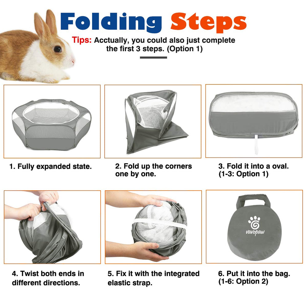 VavoPaw portable outdoor yard enables safe exploration for pets.