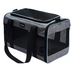 Vceoa soft sided pet bed in fleece provides cozy sleeping space.