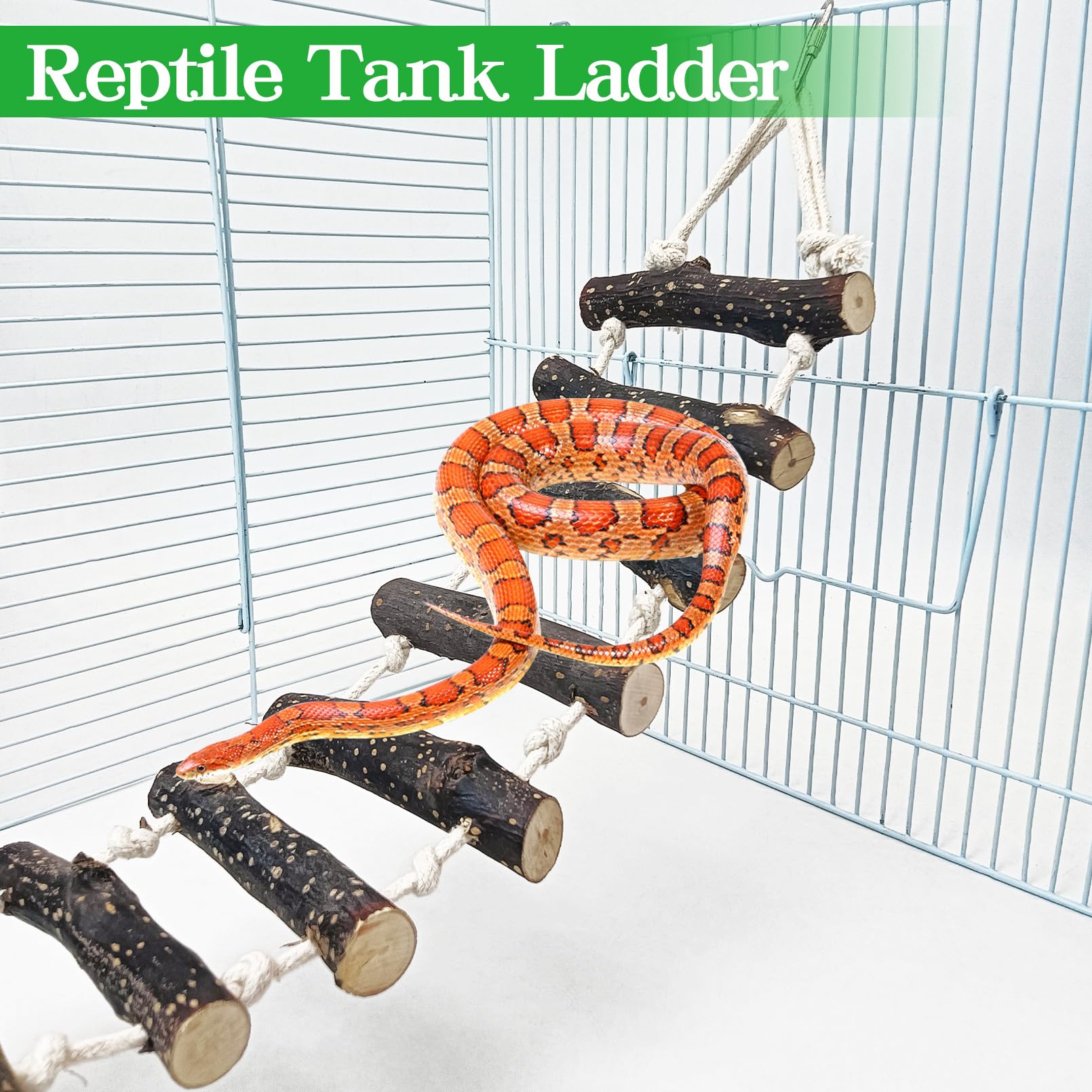 VCEPJH Adjustable length lizard climb adapts to tank layouts