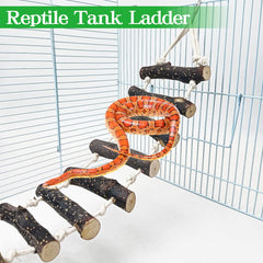 VCEPJH Adjustable length lizard climb adapts to tank layouts