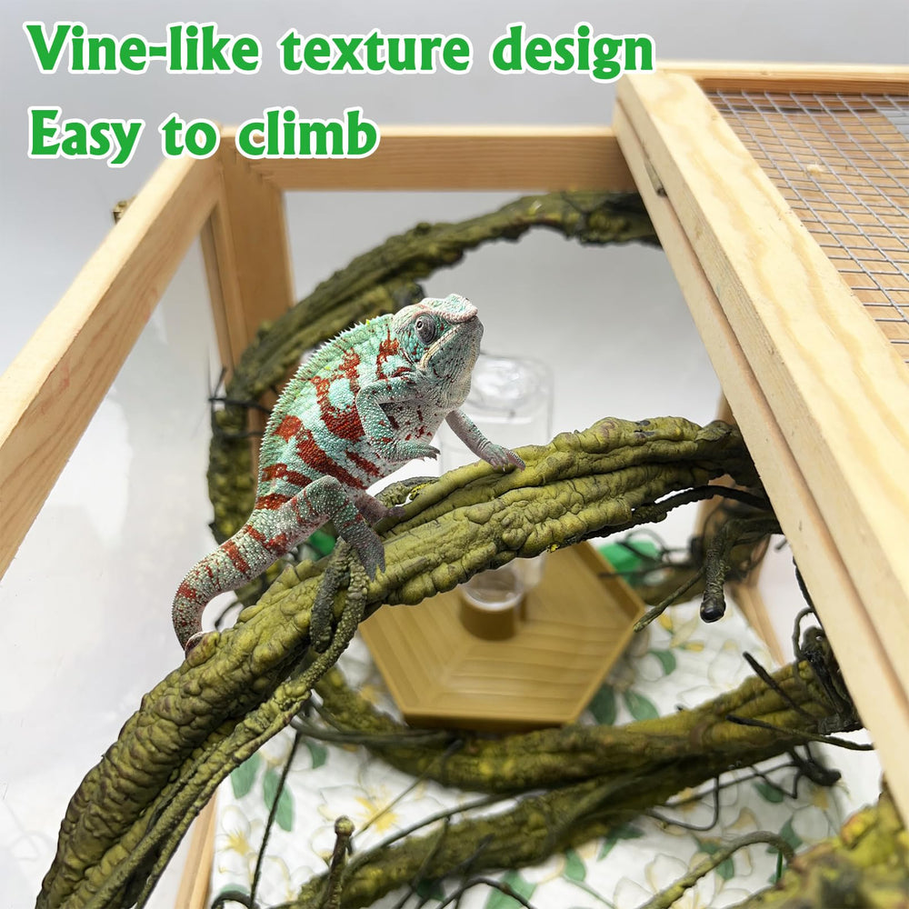 VCEPJH flexible bendable reptile vine adapts to tank layouts