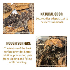 VCEPJH natural cork bark terrarium texture for authentic look