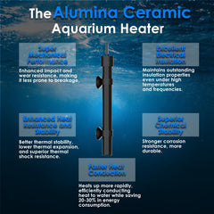 VCRAZE alumina ceramic heater offers durable construction and stable heat