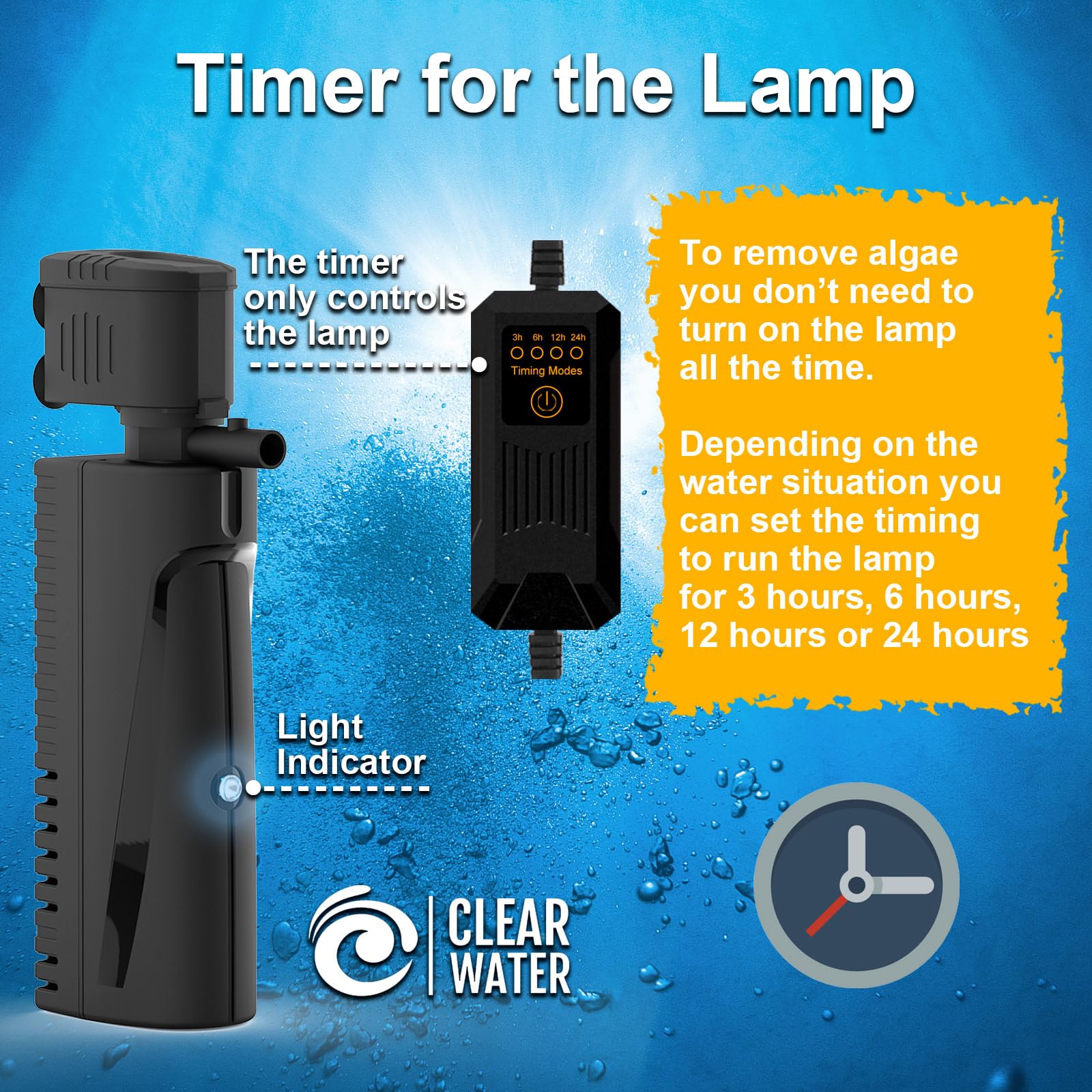 VCRAZE light indicator window lets you monitor status at a glance.
