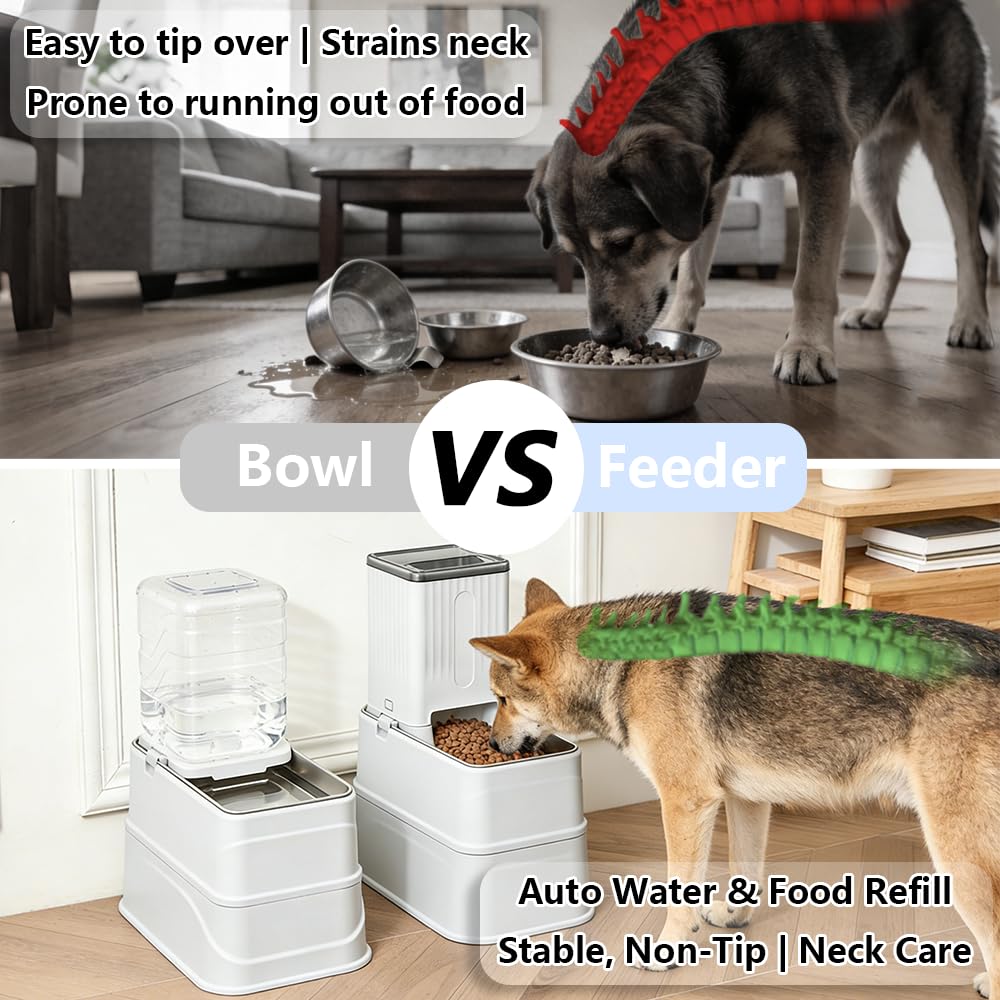 VE ThalasynTech food hopper with lid, easy level monitoring