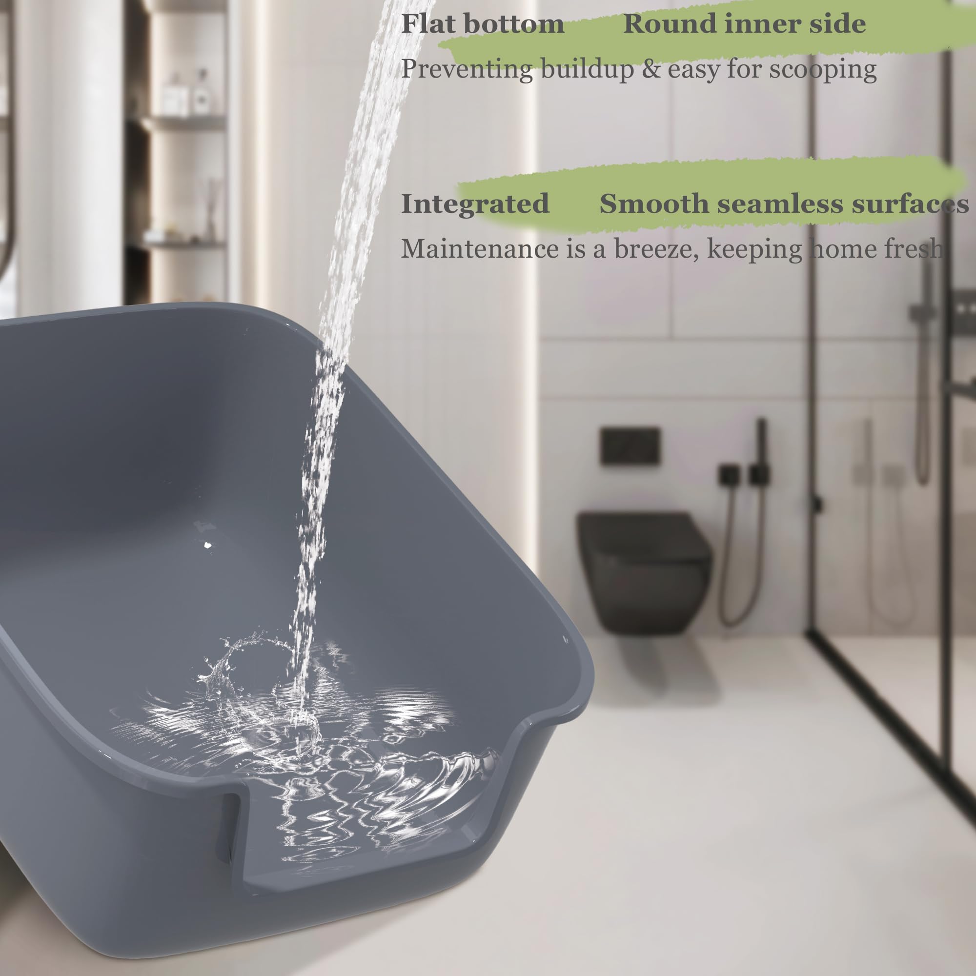 Vealind non-stick interior coating makes cleaning quicker