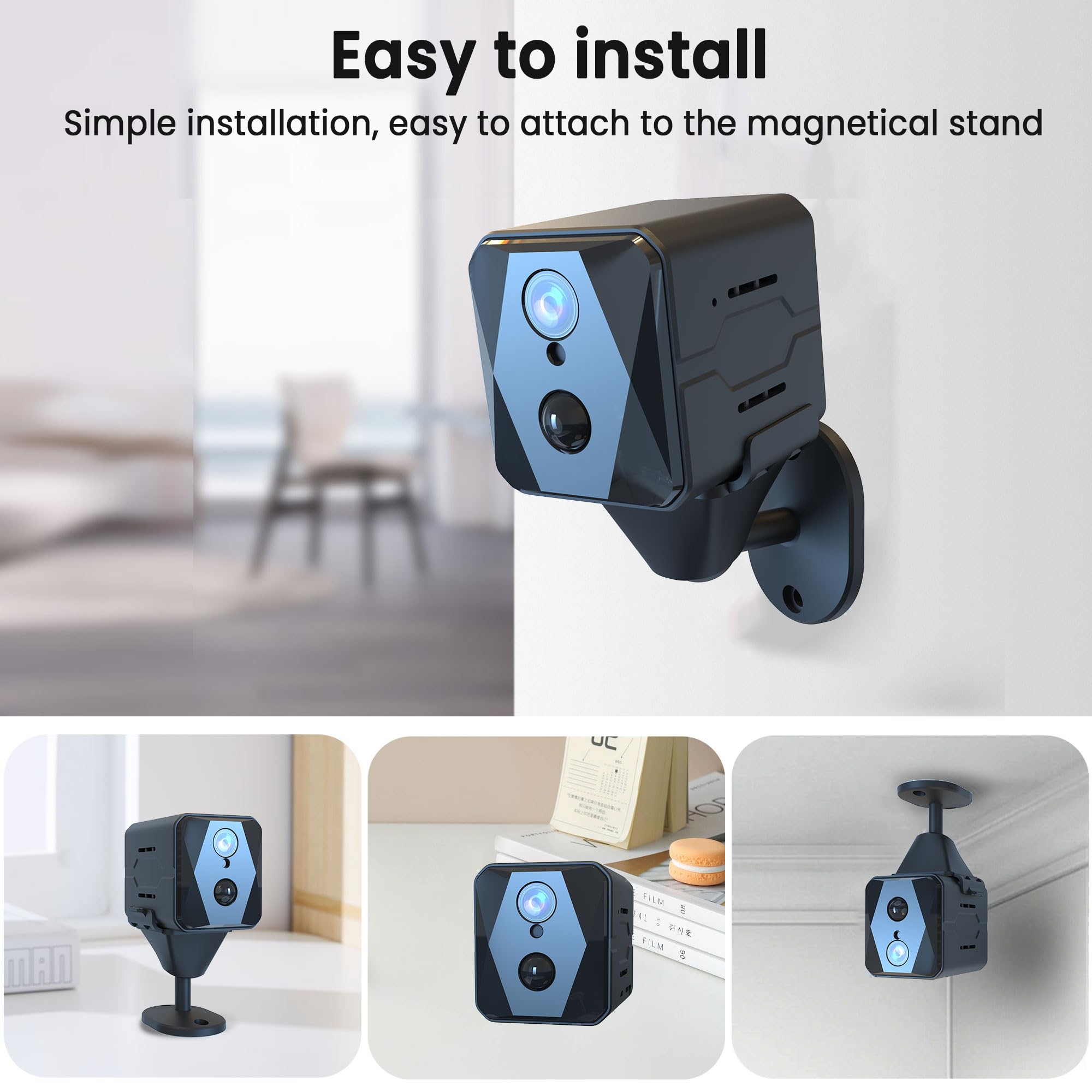 vebiliki Indoor Camera family sharing via app for shared viewing