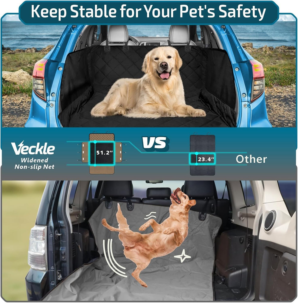 Veckle easy-clean surface wipes clean after trips.