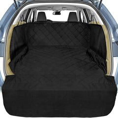 Veckle SUV Cargo Liner with side flaps protects wheel wells.