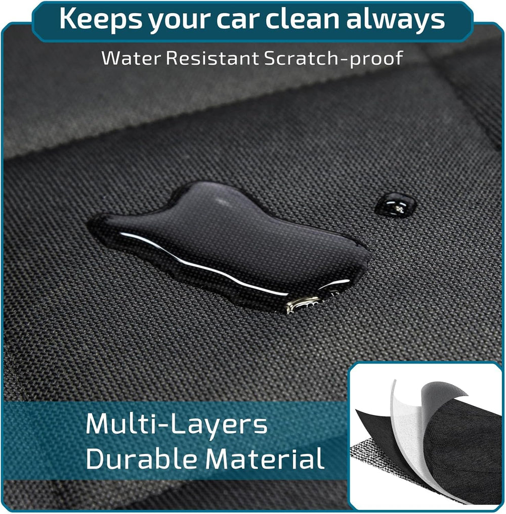 Veckle universal-fit design suits most SUVs for quick setup.