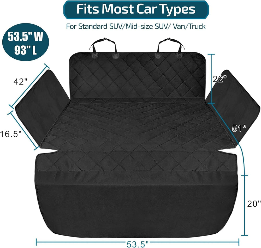 Veckle liner shows wheel-well coverage and full cargo area.