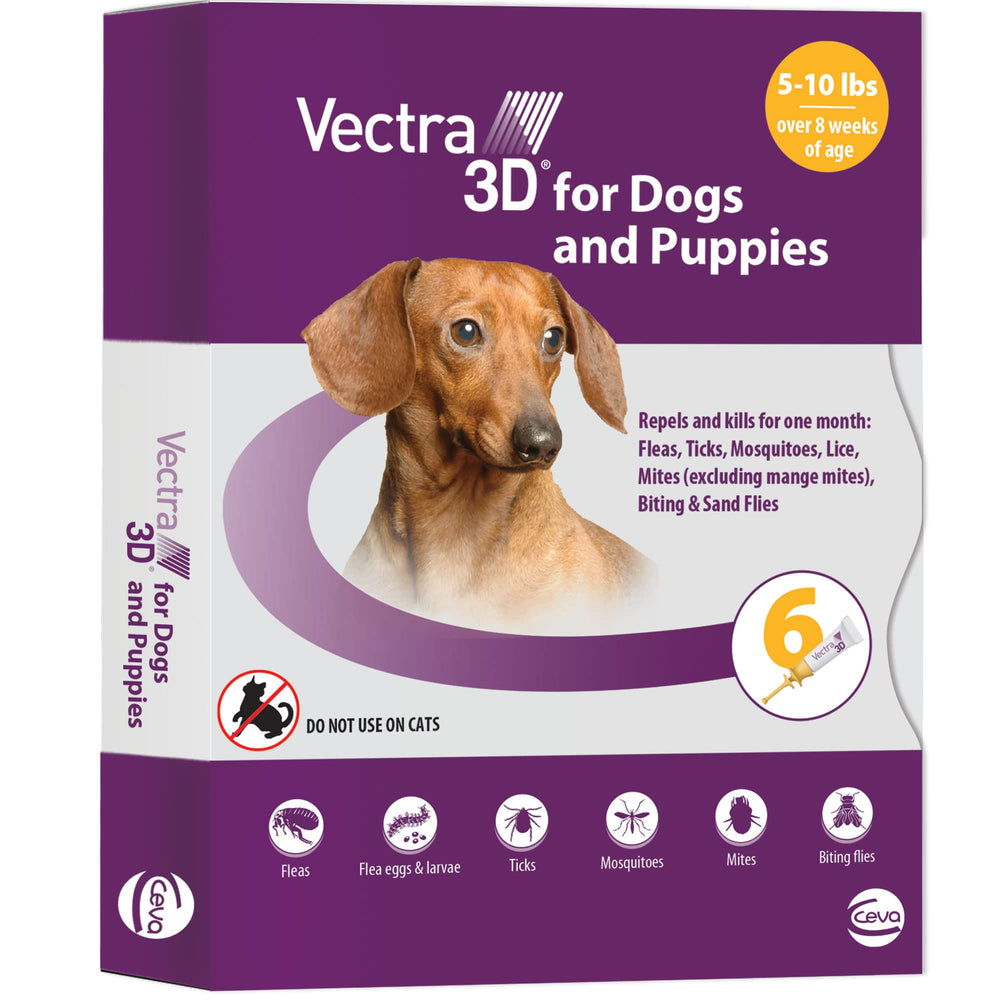 Vectra 3D Extra Small Dog bottle pour for quick, mess-free protection.
