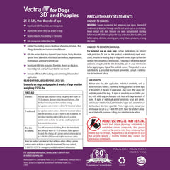 Vectra 3D flea tick mosquito barrier protecting a dog during activity.