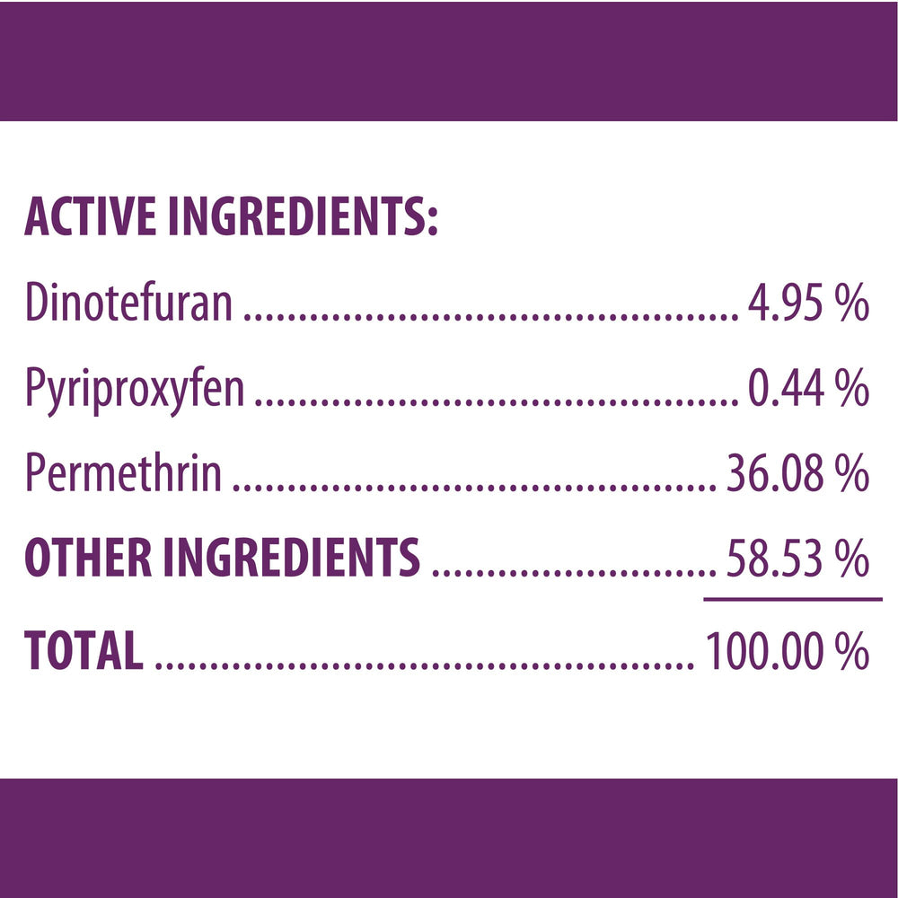 Vectra 3D fragrance-free formula is odorless during use on large dogs.