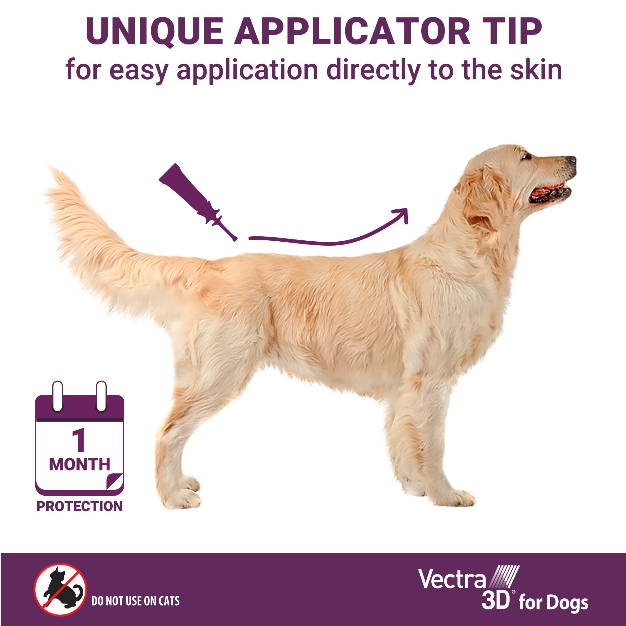 Vectra 3D mosquito-repellent-kill for dogs during outdoor activities.