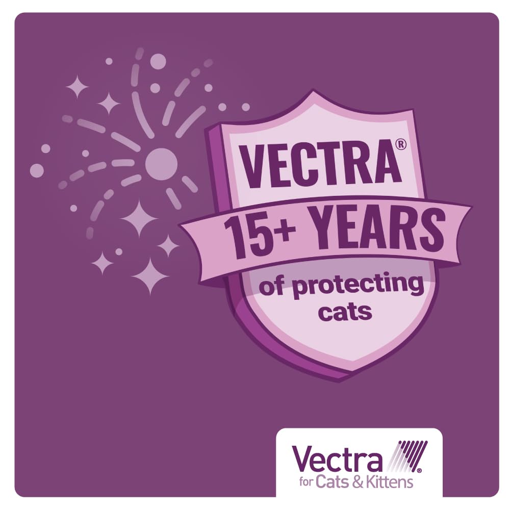 Vectra Small Cat packaging-6-pack highlights easy stocking.
