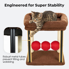 Veehoo compact footprint fits small spaces without crowding a room