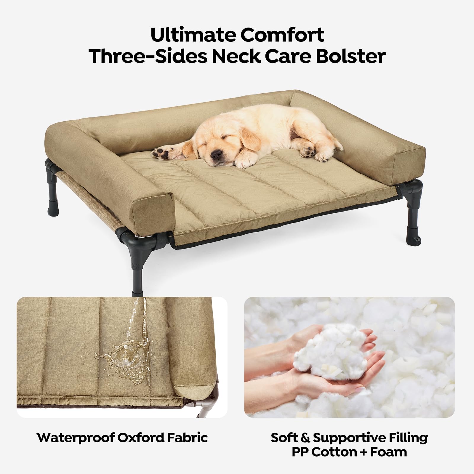 Veehoo breathable Teslin mesh surface enhances airflow for cooling comfort