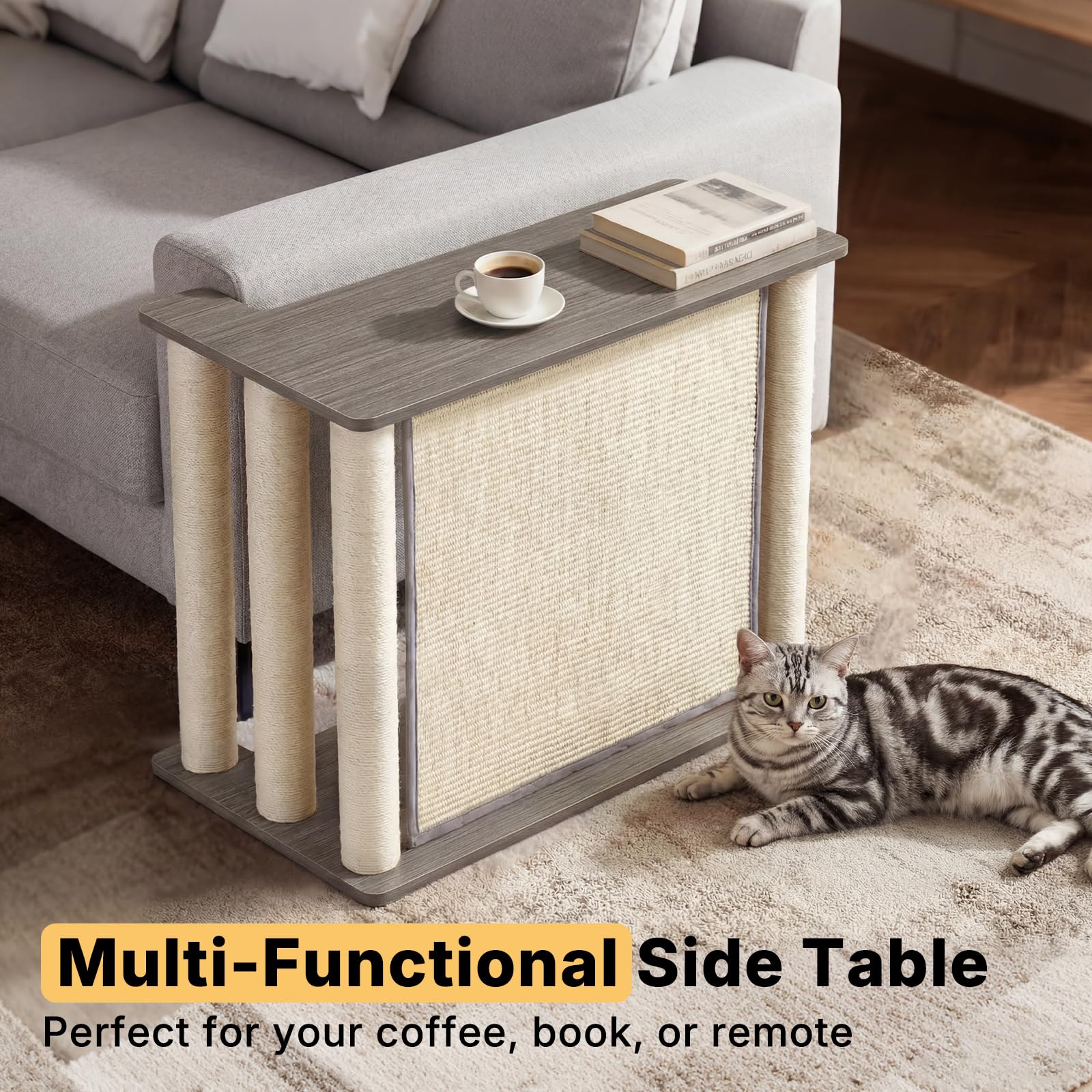 Veehoo space-saving design fits neatly without clutter in living rooms.