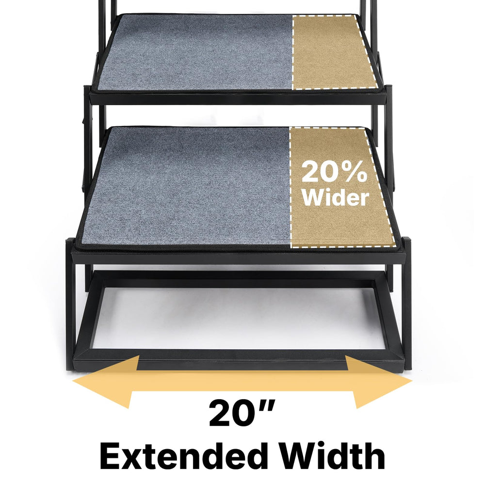 Veehoo folding design close-up shows sturdy joints for durable use.
