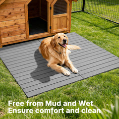 Veehoo dog playpen deck ready for safe, contained outdoor fun.